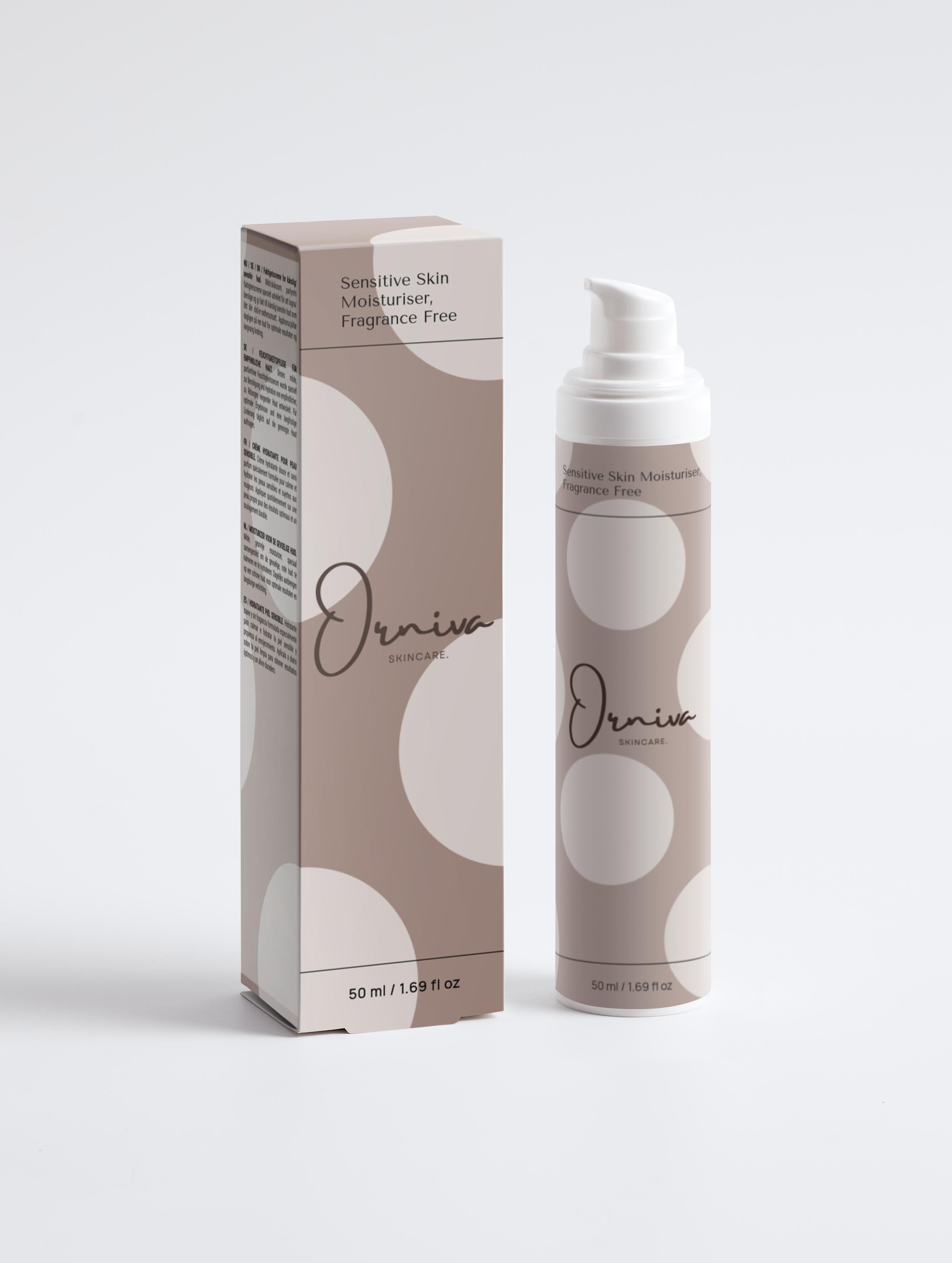 Sensitive Skin Moisturiser, Fragrance Free